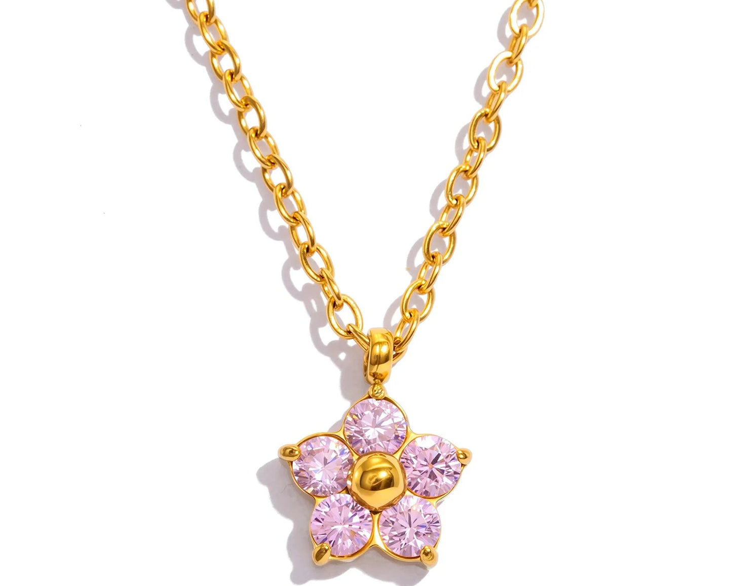 Dainty Plum Blossom Necklace 🌸