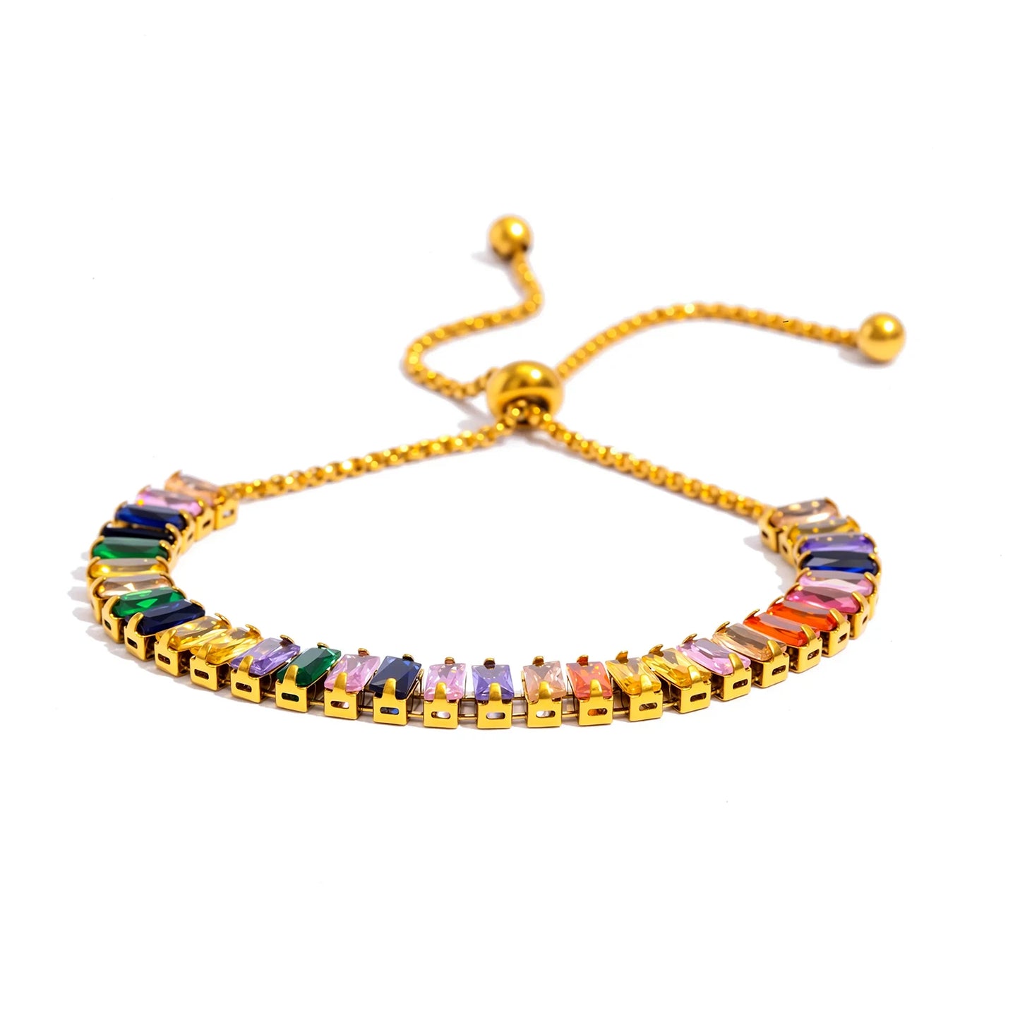 Adjustable CZ Bracelet ✨