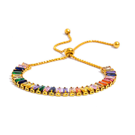 Adjustable CZ Bracelet ✨