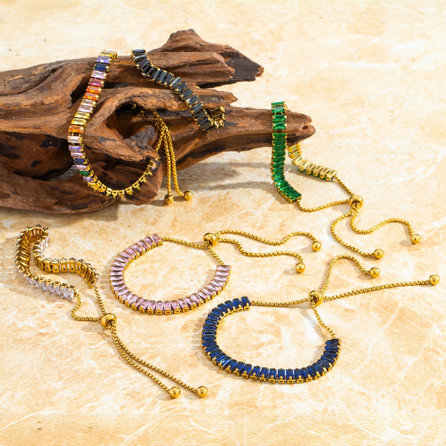 Adjustable CZ Bracelet ✨