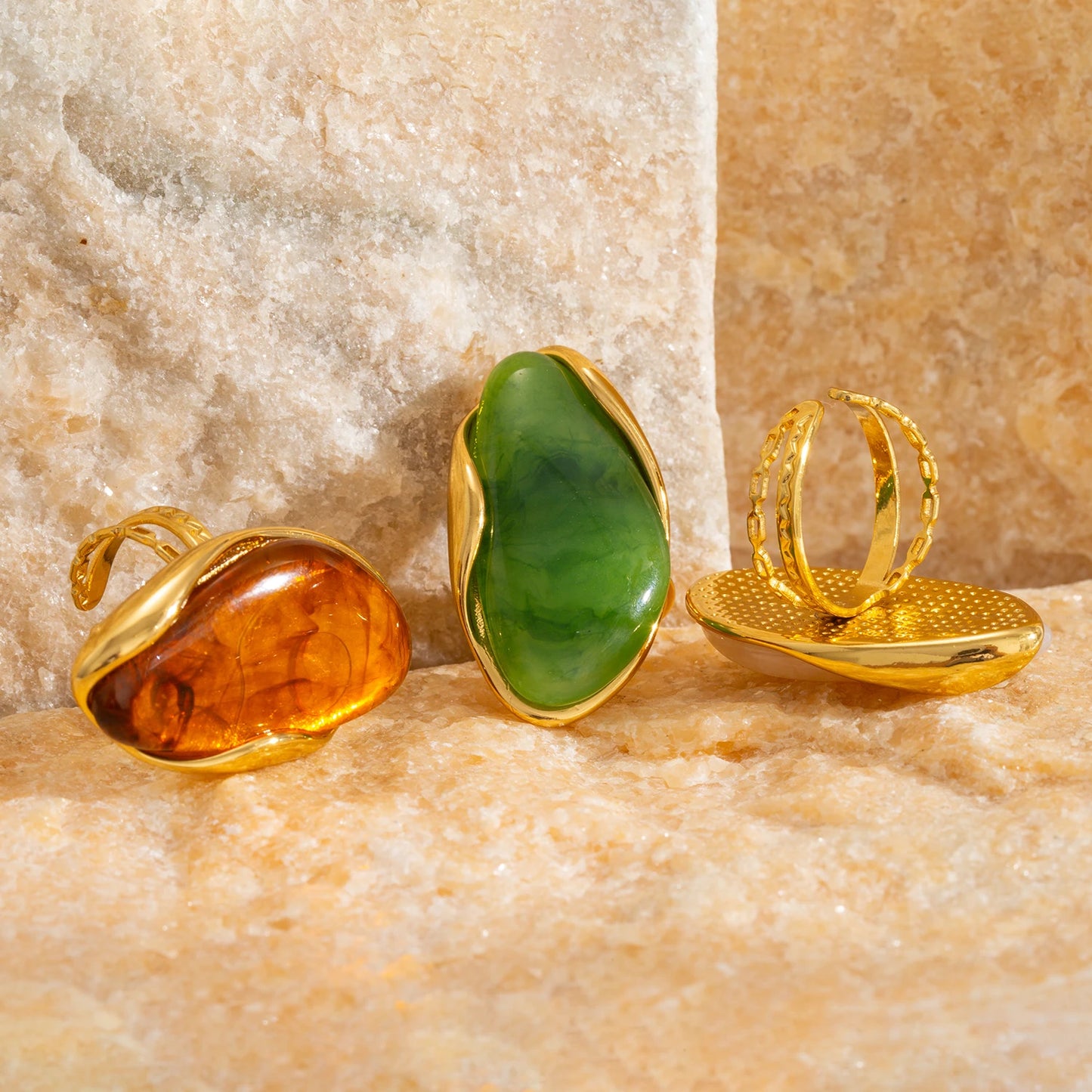 Geometric Adjustable Ring ✨