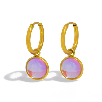 Original Design Charm Drop Earrings ✨18K gold-plated, waterproof stainless steel 💧.