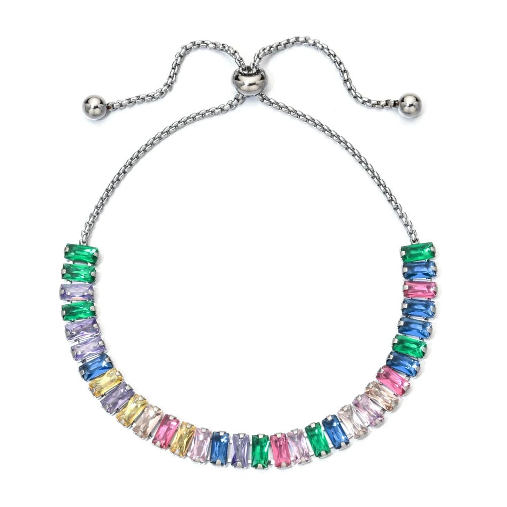 Adjustable CZ Bracelet ✨