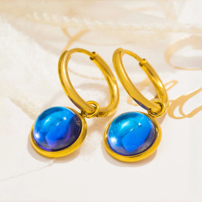 Original Design Charm Drop Earrings ✨18K gold-plated, waterproof stainless steel 💧.