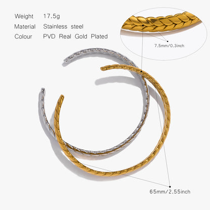 Classic Ear of Wheat Bracelet 🌾