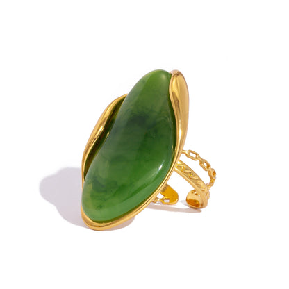 Geometric Adjustable Ring ✨