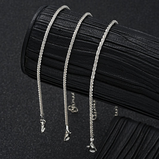 3pc Sparkling Chain Anklet Set ✨