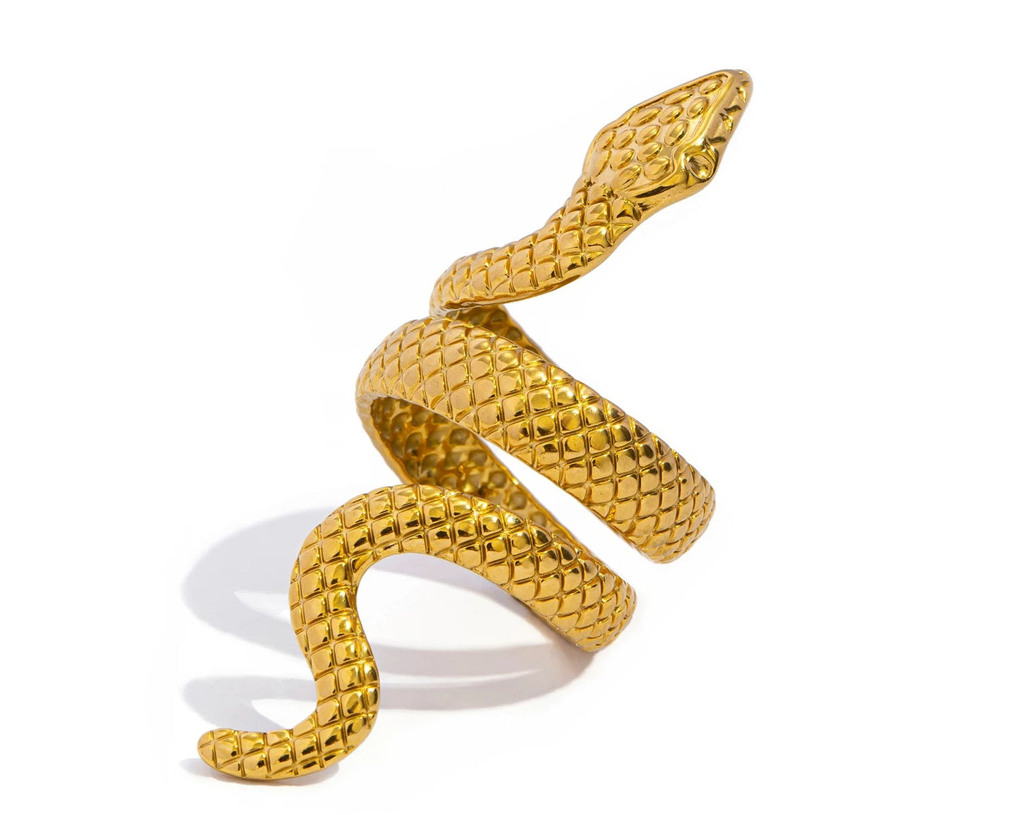 Exaggerated Snake Ring 🐍Stainless steel